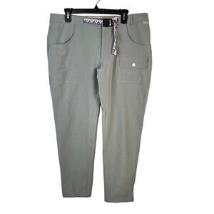 Burton WB Chaseview Pants Women’s 31 Khaki Green Outdoors Granola Girl Gorpcore